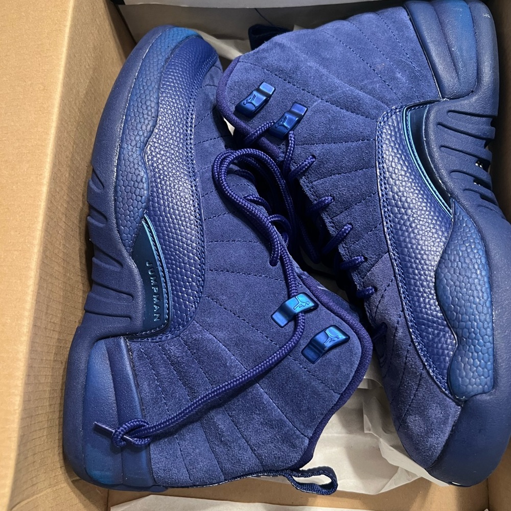 *NEW* Jordan 12 Retro - Deep Royal Blue (GS)